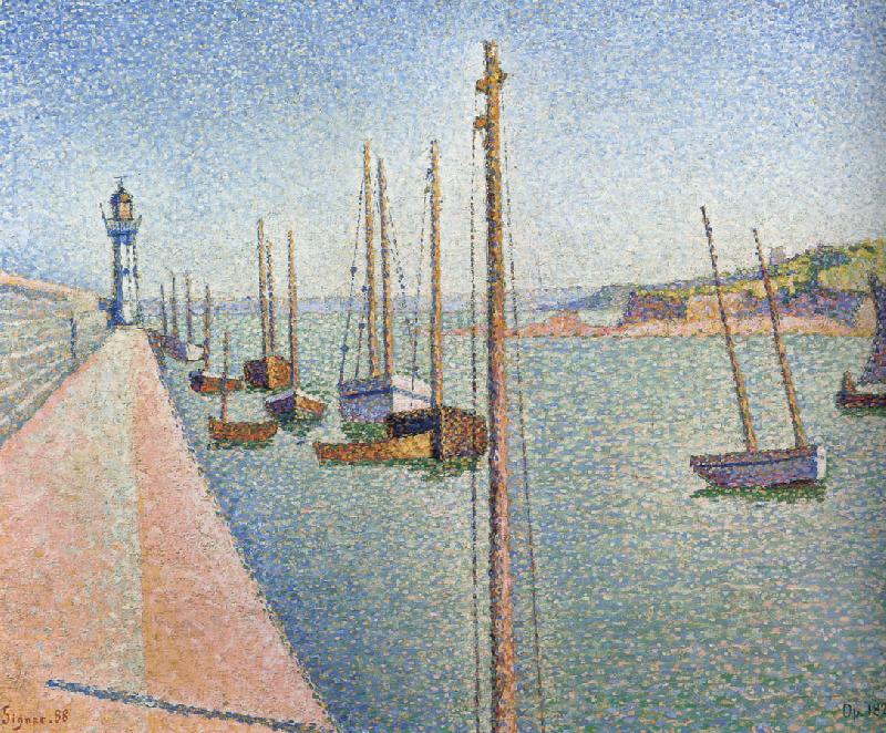 Paul Signac masts portrieux opus